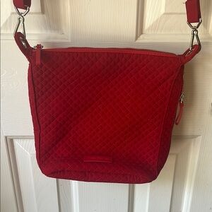 Quilted Red Shoulder Bag